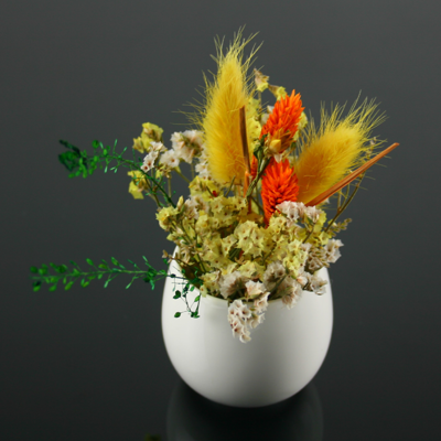 Copo de Cerâmica Flores Eternas