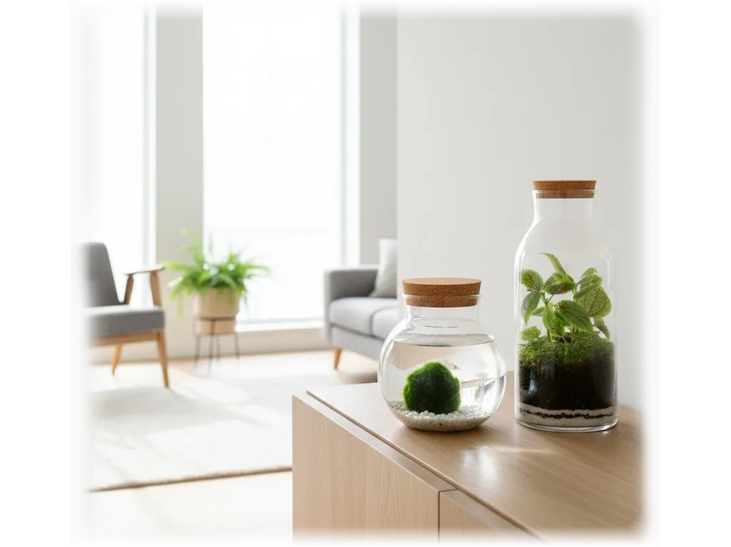 Terrários, Marimo e muito mais - Leva a Natureza para dentro de casa - Escolhe a peça que vai viver contigo